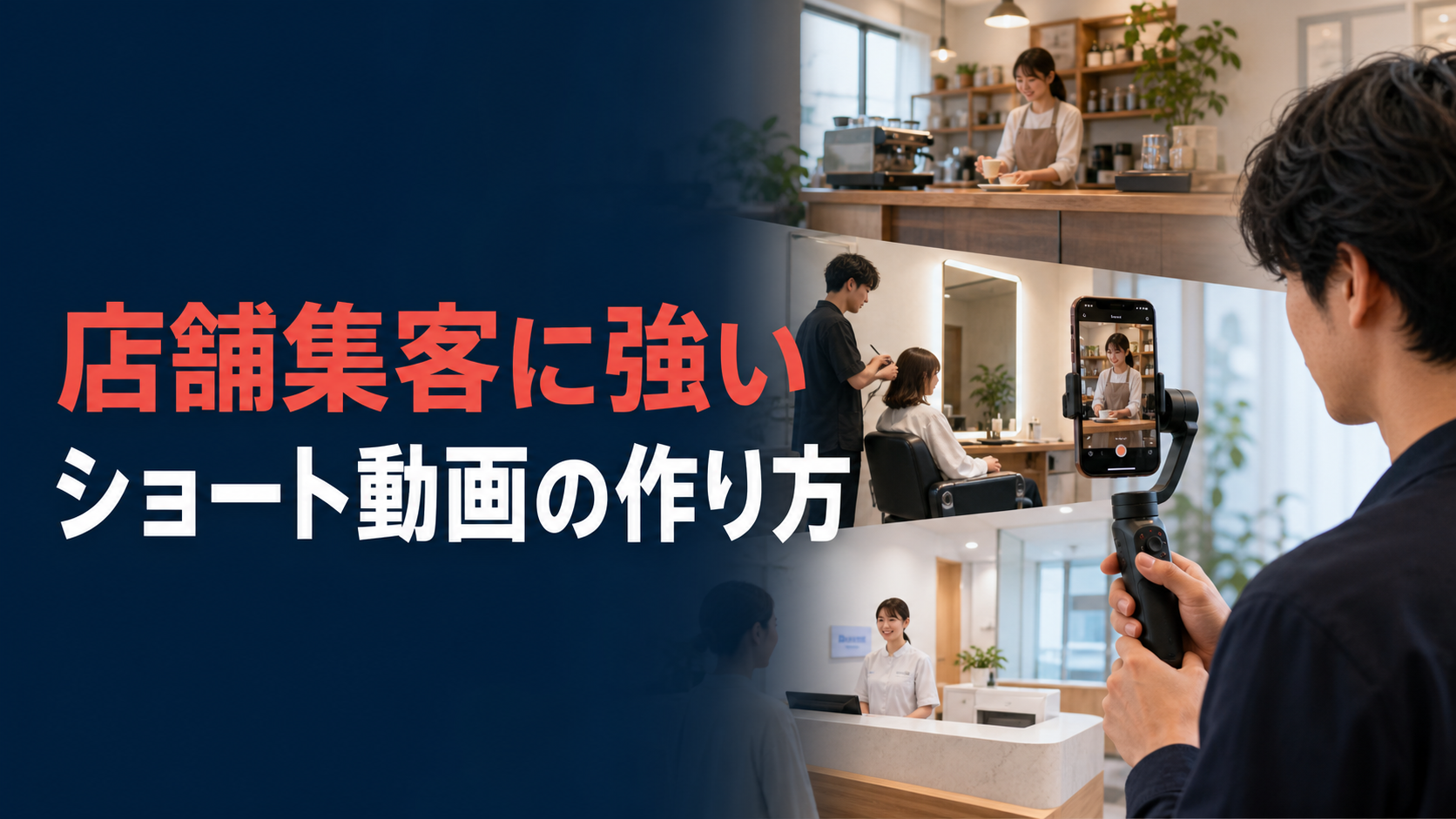 飲食店・美容室・クリニックの店舗集客に強いショート動画の作り方